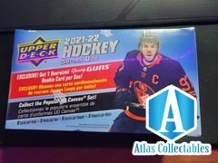 2021-22 Upper Deck Series 1 NHL Hockey 5 Packs Retails Blaster Sealed