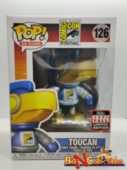 Funko Pop! Ad Icons - Toucan as Robot Metallic #126 SDCC 2021 Shared Exclusive