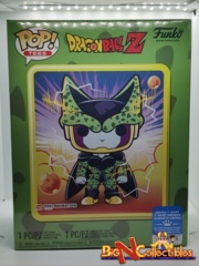 Funko Pop! & Tee Dragon Ball Z - Perfect Cell #19 Metallic Exclusive Sealed Large