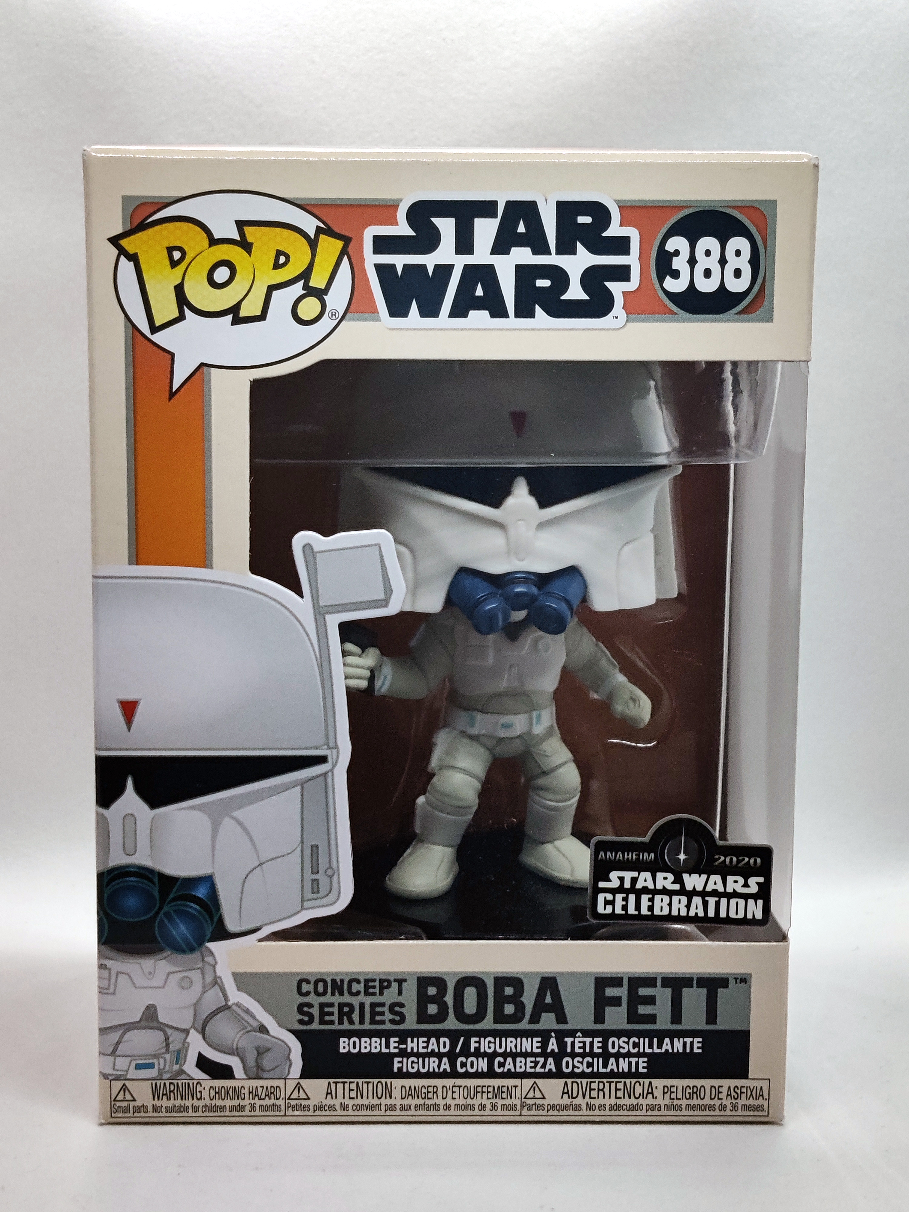 Funko Pop! Star Wars - Concept Series Boba Fett #388 Anaheim 2020 Star Wars Celebration Exclusive