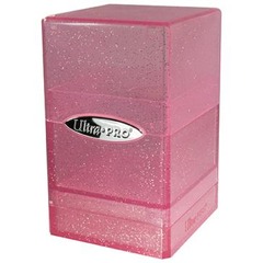 Ultra Pro - Satin Tower Deck Box Glitter Pink (15890)