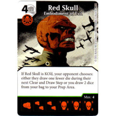 Red Skull - Embodiment of Evil (Die & Card Combo)