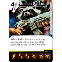 Rocket Raccoon - Smartest Mammal In The D'ast Galaxy (Die & Card Combo)