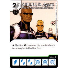 S.H.I.E.L.D. Agent - You're Not Cleared For That (Die & Card Combo)