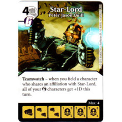 Star-Lord - Peter Jason Quill (Die & Card Combo)