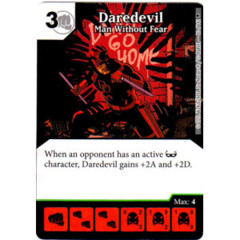 Daredevil - Man Without Fear (Die & Card Combo)