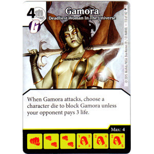 Gamora - Deadliest Woman In The Universe (Die & Card Combo)
