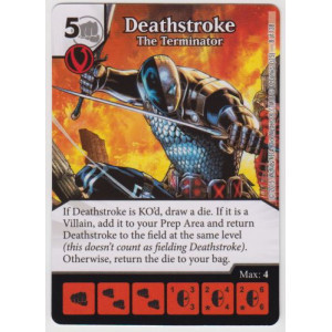 Deathstroke - The Terminator (Die & Card Combo Combo)