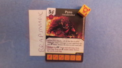 Marvel Dice Masters: Pyro, Uncontrolled #111 (rare)