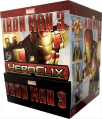 Heroclix Iron Man 3 Movie 24-ct. gravity feed booster display