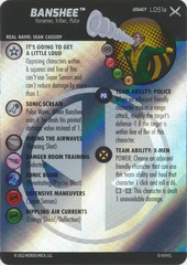 Banshee #L051a Deadbool Marvel Heroclix Legacy Card