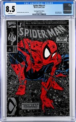 Spider-Man #1 1990 Marvel CGC Graded 8.5 VF+