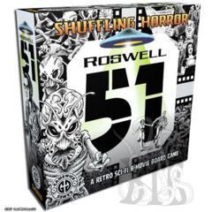 Roswell 51: A Retro Sci-Fi- B-Movie Board Game (CLEARANCE)