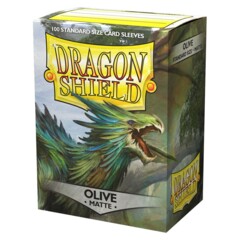 Dragon Shield: Matte Olive (Box of 100)