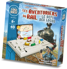 Logiquest: Les Aventuriers du Rail - Le Defi des locos