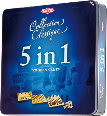 Collection Classic: 5 in 1 Wooden Games