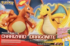 Pokemon Plastic Model Kit - Charizard/Dragonite