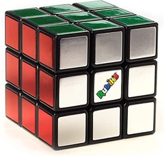 Rubik's Cube 3x3 Metallique