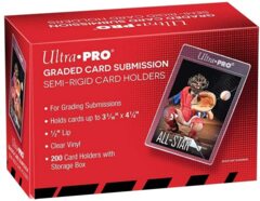 Ultra Pro - Graded Card Submission Semi-Rigid Card Holders 200 CT