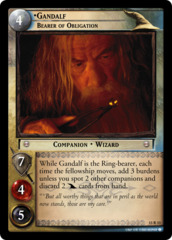 Gandalf, Bearer of Obligation