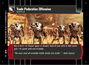 Trade Federation Offensive - Foil
