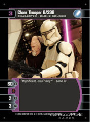 Clone Trooper 6/298 - Foil