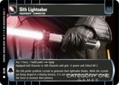Sith Lightsaber - Foil