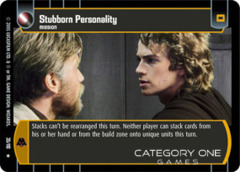 Stubborn Personality - Foil