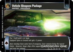 Vehicle Weapons Package - Foil