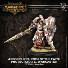 ANSON DURST ROCK OF THE FAITH PROTECTORATE PALADIN WARCASTER