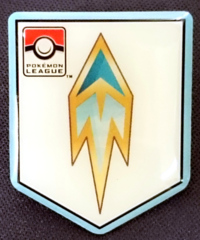 TCG Unova League Freeze Badge Pin - Icirrus City