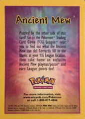 Ancient Mew Holo Promo - SEALED Pack