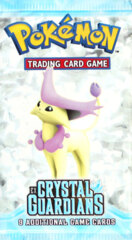 Pokemon EX Crystal Guardians Booster Pack - Delcatty Artwork