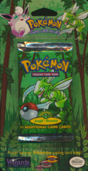 Pokemon Jungle Unlimited Edition BLISTER Pack Scyther Artwork