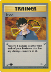 Brock - 98/132 Rare - 1st Edition