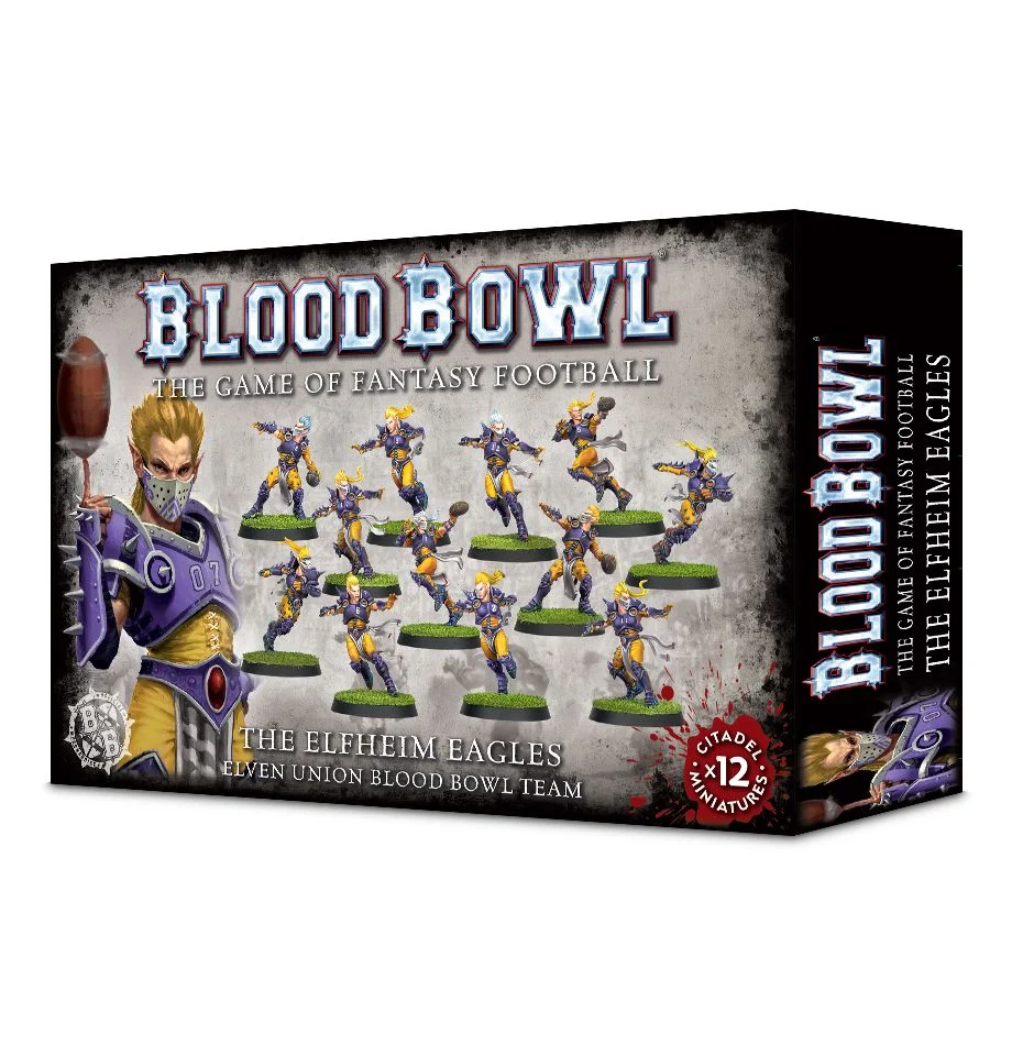 Blood Bowl - The Elfheim Eagles Elven Union Blood Bowl Team