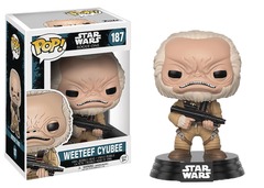 Pop! Star Wars Rogue One - Weeteef Cyubee (#187) (used, see description)