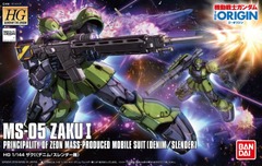 Gundam HG The Origin - #009 MS-06 Zaku I (1/144)