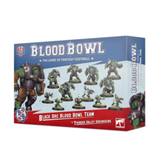 Blood Bowl - Black Orc Blood Bowl Team:  The Thunder Valley Greenskins