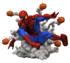 Marvel Gallery - Spider-Man with Pumpkin Bombs PVC Diorama