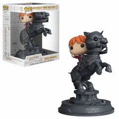 Pop! Movie Moments Harry Potter - Ron Weasley Riding Chess Piece (#82) (used, see description)