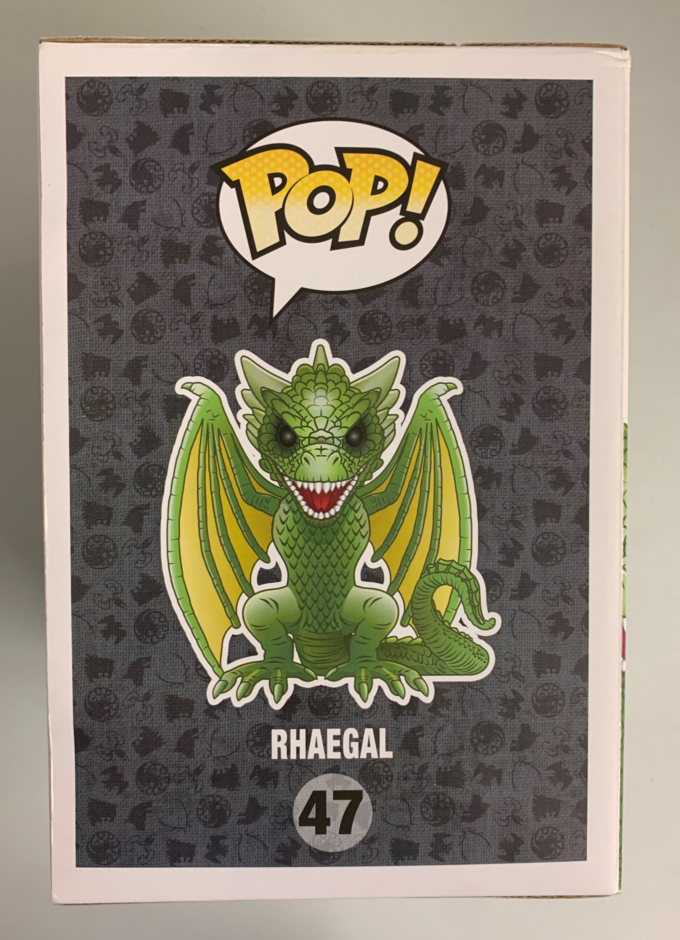 Pop! Game Of Thrones - Rhaegal (#47) (used, see description)