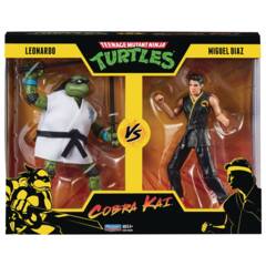 TMNT x Cobra Kai - Leonardo vs Miguel Diaz Action Figures