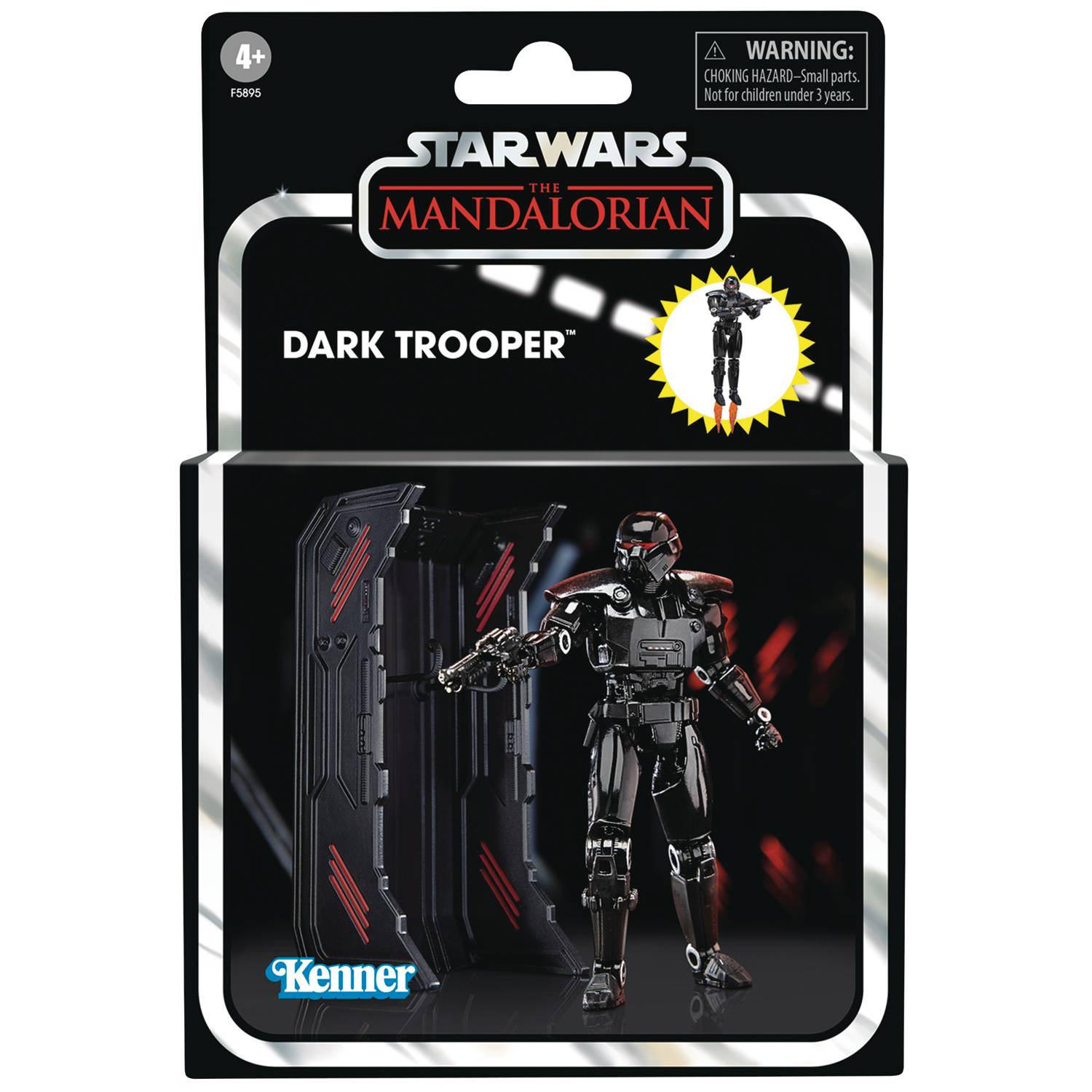 Star Wars - The Vintage Collection - The Mandalorian - Dark Trooper 3.75inch Action Figure