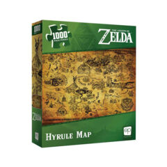 The Legend of Zelda: Hyrule Map 1000 Piece Puzzle