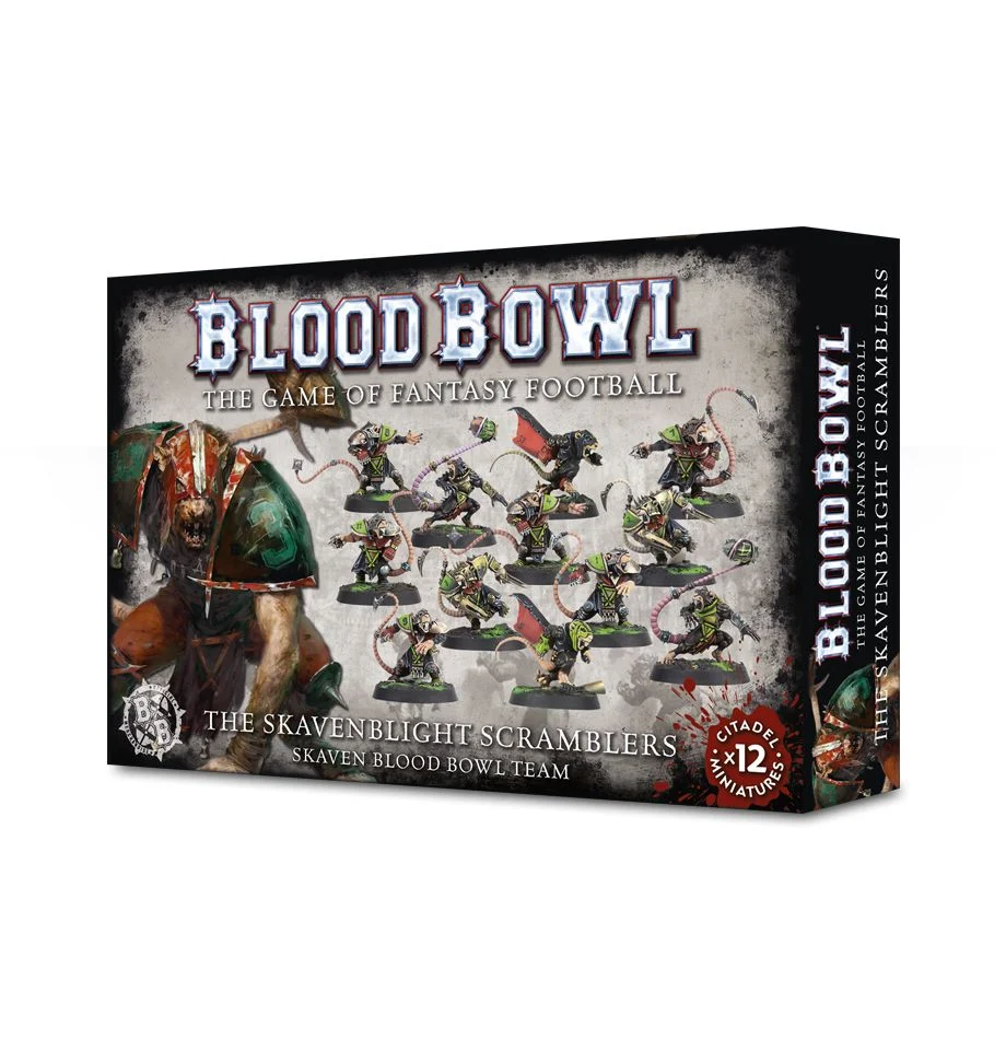 Blood Bowl - The Skavenblight Scramblers Skaven Blood Bowl Team
