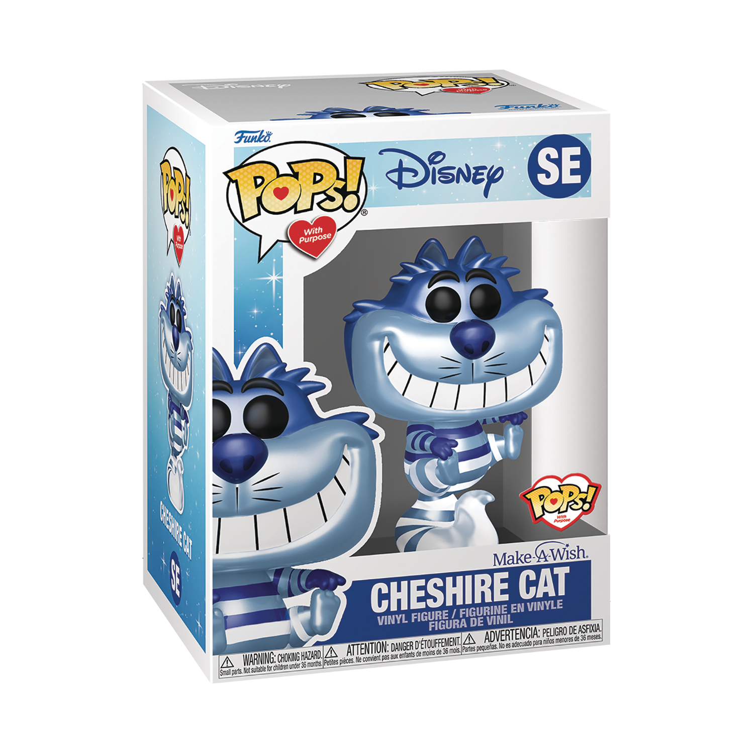 Pop! Disney Make-A-Wish - Metalic Cheshire Cat