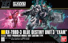 Gundam HG Universal Century - RX-79BD-3 Blue Destiny Unit 3 