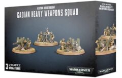 Astra Militarum - Cadian Heavy Weapon Squad
