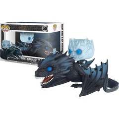 Pop! Rides Game Of Thrones - Night King & Icy Viserion (#58) Glows In The Dark (used, see description)